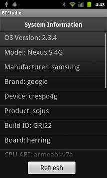 BTStudio test suite screenshot 2