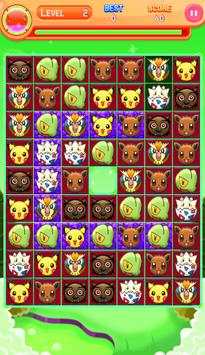 Pokemon Match Crush Fun 1 تصوير الشاشة