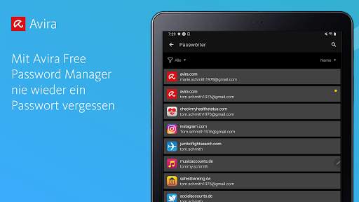 Avira Password Manager screenshot 8