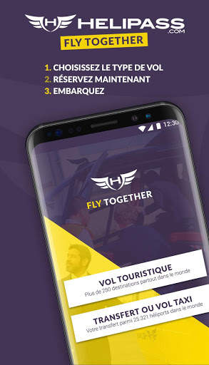 Helipass - Réservation d'hélicoptères screenshot 1