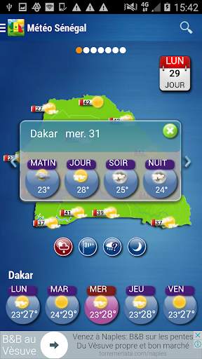 Météo Sénégal скриншот 2