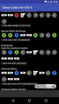 Codes GTA 5 For PS 4 screenshot 2