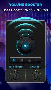Volume booster & Equalizer screenshot 1