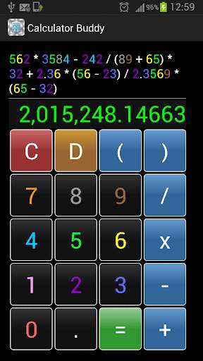 Calculator Buddy скриншот 3