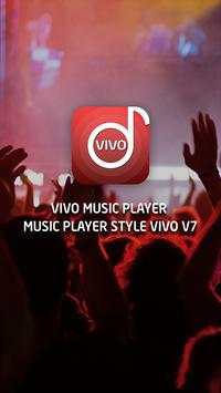 Music Player style Vivo V7 - Vivo Music Player screenshot 1