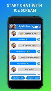 Ice Cream Fake Call Calling Video & Scream Chat screenshot 2