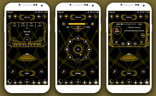 Trendy Launcher 4 - hi-tech screenshot 2