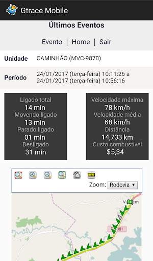 Gtrace Mobile screenshot 6