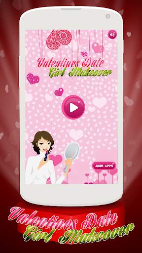 Valentine Makeover - Girl Game screenshot 1