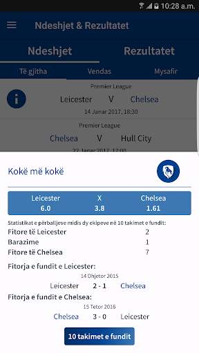 Chelsea Shqip screenshot 4