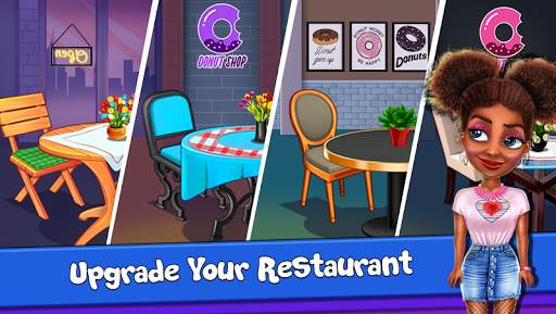 Donut Truck - Cafe Kitchen Cooking Games screenshot 7