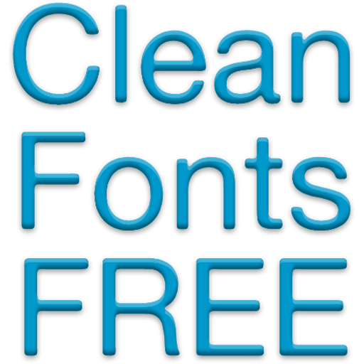 Fonts Clean for FlipFont® Free icon