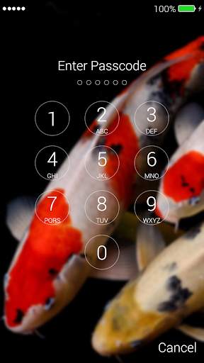 Koi Fish Lock Screen for Huawei screenshot 7