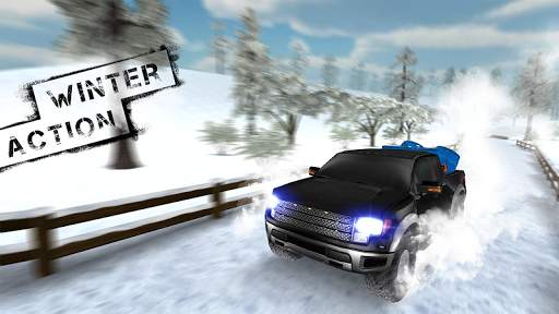 4x4 Off-Road Winter Game screenshot 4