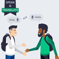 Speak translation with voice typing icon