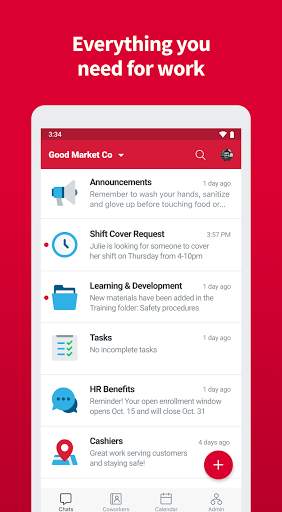 Crew Messaging and Scheduling screenshot 1