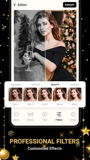 New year video status 2021 : new year video maker screenshot 2