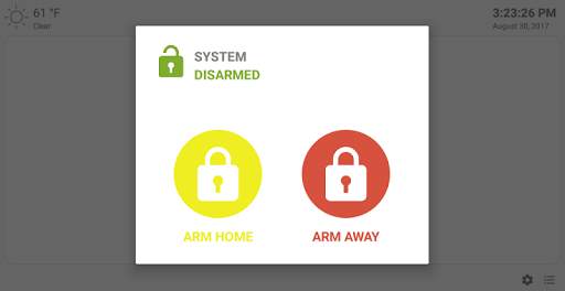 MQTT Alarm Control Panel 9 تصوير الشاشة