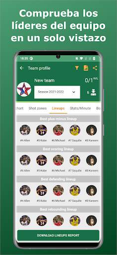 Basketball Stats Assistant screenshot 5