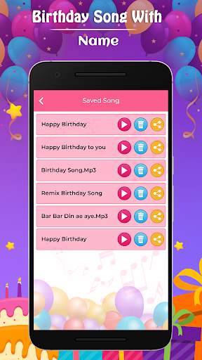 Birthday Song With Name screenshot 2