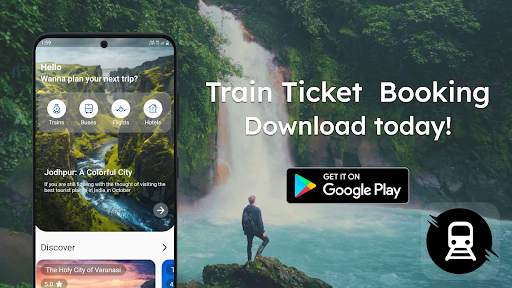 Train Ticket Booking App screenshot 1