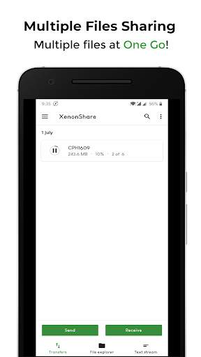 XenonShare: Fast Free, NoAds & Secure file sharing screenshot 5