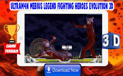 Ultrafighter3D: Mebius Legend Fighting Heroes screenshot 3