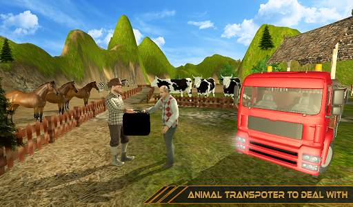 Offroad Animal Transport Truck Driver 3D screenshot 8