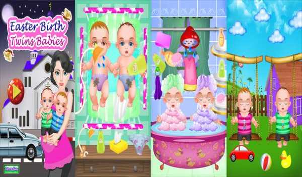 Birth twins girls games screenshot 8