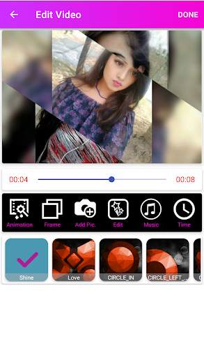 Video Slideshow Music - Amazing photo music videos screenshot 1