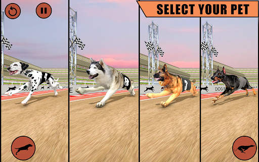 Ultimate Dog Racing: Wild Animal Racing Simulator screenshot 2