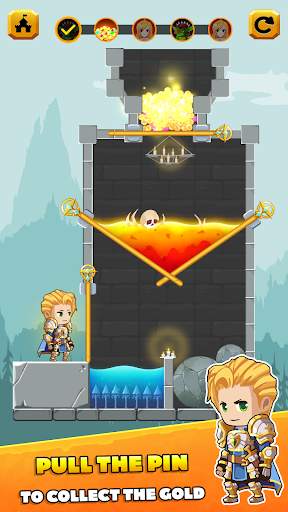 Rescue Hero: Pull Pin Games screenshot 1