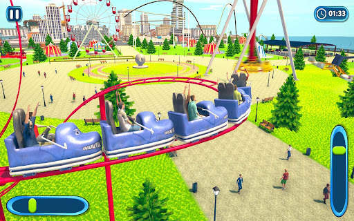 Rollercoaster Theme Fun Park screenshot 1