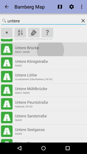Bamberg Offline City Map screenshot 6