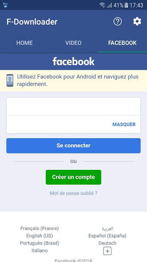 f-downloader screenshot 2