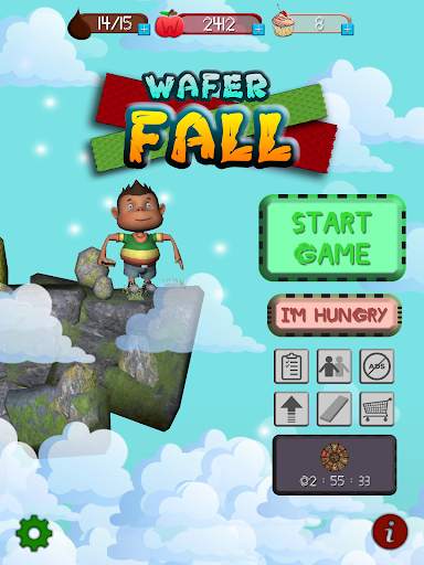 Wafer Fall - Endless Wafer Game screenshot 9
