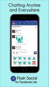 FlashSocial for Facebook Lite screenshot 8