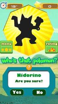 Game: Who's that pokemon? screenshot 3