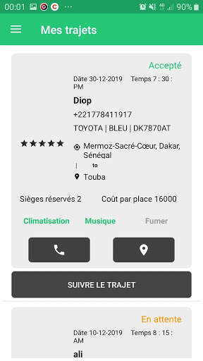 Allo Dakar App screenshot 4