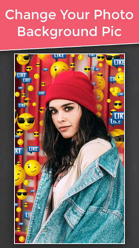 Emoji Background Photo Editor - Emoji Photo Editor 3 تصوير الشاشة