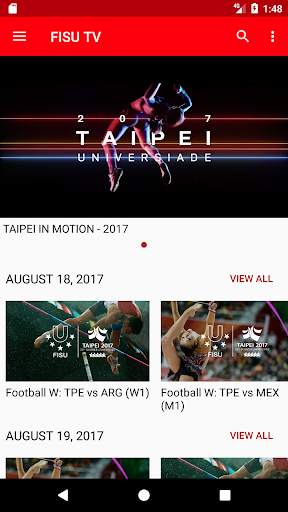 FISU TV screenshot 1