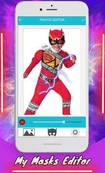 Power hero rangers Masks : change face morph screenshot 7