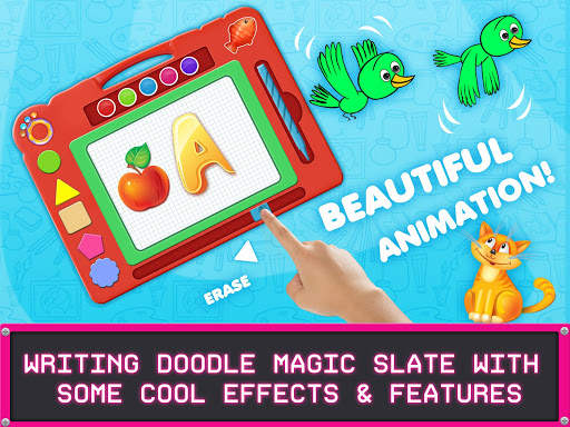 Kids Magic Slate Simulator - Toddlers Drawing Pad screenshot 2