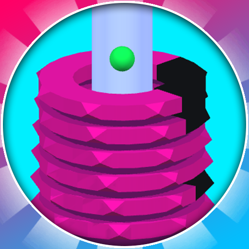 Falling Ball Stack Helix Jump icon