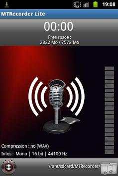 MT Recorder Lite screenshot 1