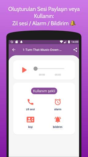 MP3 Kesici ve Zil Sesi Oluşturucu screenshot 4