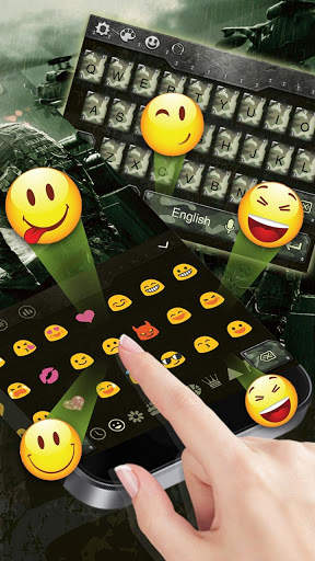 Army Camo Keyboard screenshot 3