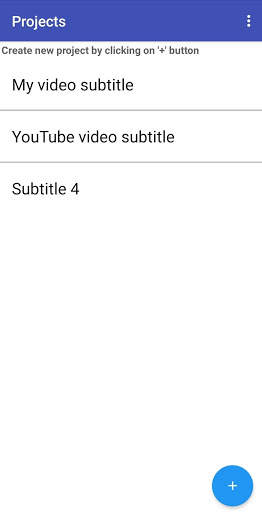 SubEdit - Edit, create, synchronize subtitles screenshot 1