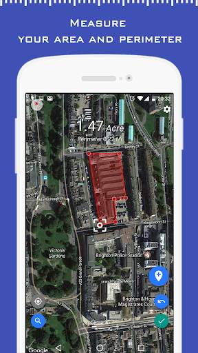 Distance & Area Measure screenshot 1