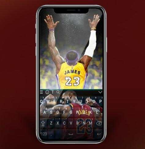 Lebron James Keyboard 2019 स्क्रीनशॉट 1